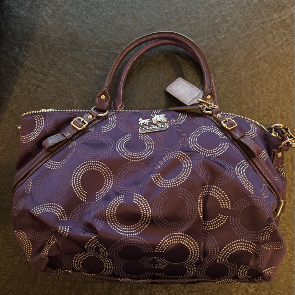 Coach Madison Op Art Satchel